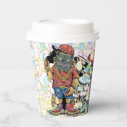 Papieren Bekers (Voorkant)