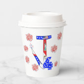 Papieren bekers 4 juli (Achterkant)