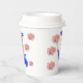 Papieren bekers 4 juli (Rechts)