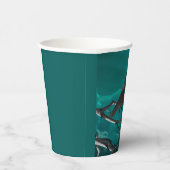 Papieren bekers, De Raven in Groen Bekers (Rechts)