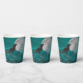 Papieren bekers, De Raven in Groen Bekers