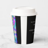 Papieren bekers met of zonder deksels (Links)