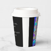 Papieren bekers met of zonder deksels (Rechts)