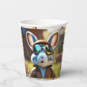 Papieren bekers Mooie Print (Voorkant)