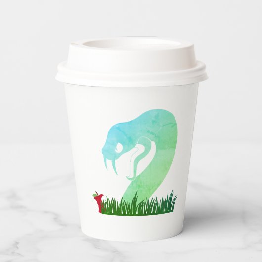 Papieren bekers (Snake) (Achterkant)