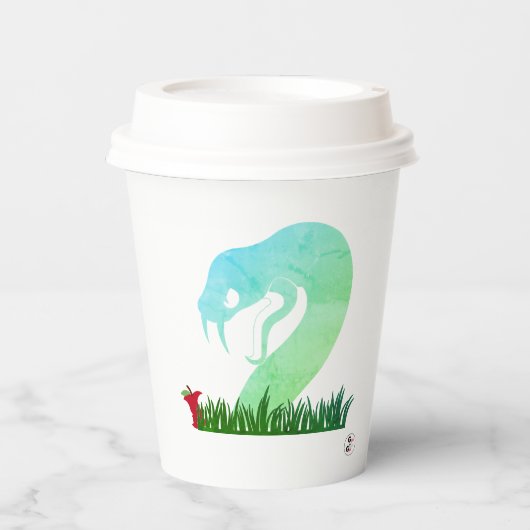 Papieren bekers (Snake) (Voorkant)