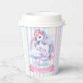 Papieren bekers voor een magisch verjaardagsfeestj (Achterkant)