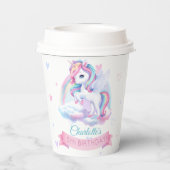 Papieren bekers voor een magisch verjaardagsfeestj (Achterkant)