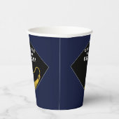 Papieren bekers voor eindexamenfeest (Rechts)