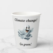 Papieren bekers voor Helloween feest (Voorkant)