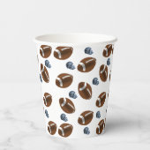 Papieren Bekersporten Voetbal Papieren Bekers (Achterkant)