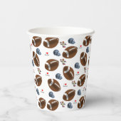 Papieren Bekersportvoetbal Papieren Bekers (Achterkant)