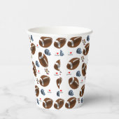 Papieren Bekersportvoetbal Papieren Bekers (Rechts)