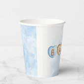 Papieren bekertje voor babyshower bekers (Rechts)