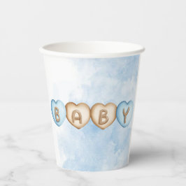 Papieren bekertje voor babyshower bekers