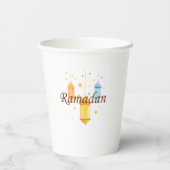 Papieren bekertje voor Ramadan Bekers (Achterkant)