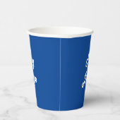 Papieren bekertjes van de firma Royal Blue Bekers (Rechts)