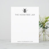 Papieren bladen - De Honeybee Jar (Staand voorkant)