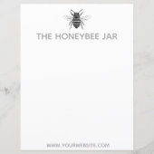 Papieren bladen - De Honeybee Jar (Voorkant)