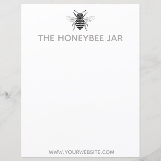 Papieren bladen - De Honeybee Jar (Voorkant)