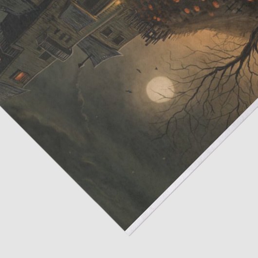 Papieren bladen met hoofdthema's tissuepapier (Detail)