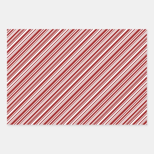 Papieren bladen met rode en groene kerstinslag inpakpapier vel (Voorkant 3)