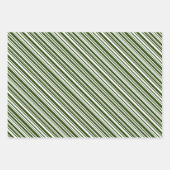 Papieren bladen met rode en groene kerstinslag inpakpapier vel (Voorkant 2)