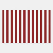 Papieren bladen met rode en witte strepen inpakpapier vel (Voorkant 3)