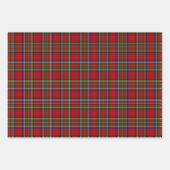 Papieren bladen met rode spelden voor ontwerpen inpakpapier vel (Voorkant 2)