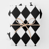 Papieren bladen met zwarte en witte inscripties inpakpapier vel (In situ)