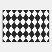 Papieren bladen met zwarte en witte inscripties inpakpapier vel (Voorkant)