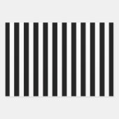 Papieren bladen met zwarte en witte strips inpakpapier vel (Voorkant 2)