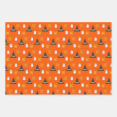 Papieren bladen van hakhout van haktige partijen inpakpapier vel (Voorkant 2)