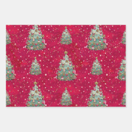 Papieren bladen voor de kerstinslag van Nutcracker Inpakpapier Vel