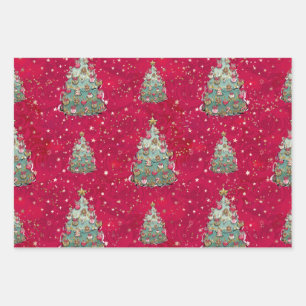 Papieren bladen voor de kerstinslag van Nutcracker Inpakpapier Vel