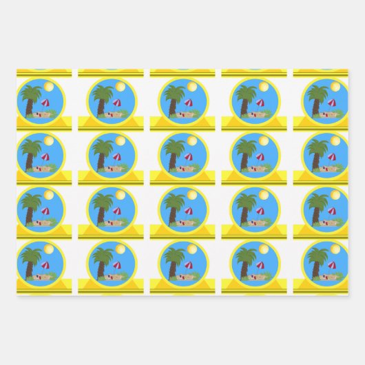 Papieren bladen voor het bakken en het oppakken va inpakpapier vel (Voorkant)