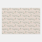 Papieren bladen voor Moederdag voor het oppakken v Inpakpapier Vel (Voorkant 3)