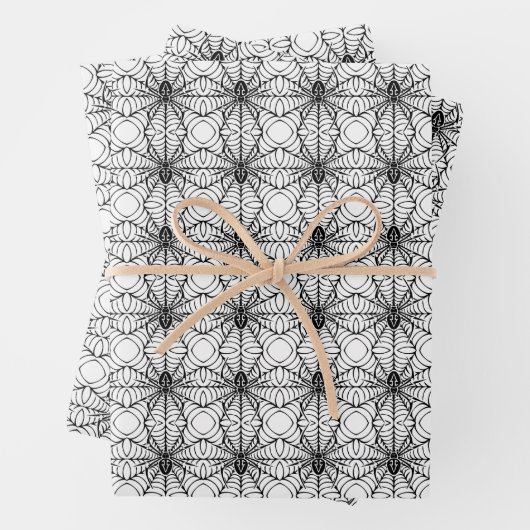 Papieren bladen voor spin- en webovervulling inpakpapier vel (In situ)