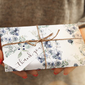 Papieren bladen voor usty Blue Floral-onmiddellijk Inpakpapier Vel