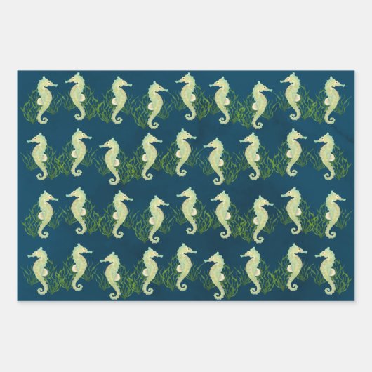 Papieren bladen voor zeepaardverdamping inpakpapier vel (Voorkant 3)