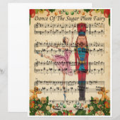 Papieren bladmuziek Art-Dance van de suikerpruimen (Voorkant / Achterkant)