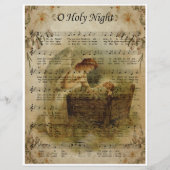 Papieren bladmuziek Art-O Holy Night (Voorkant)