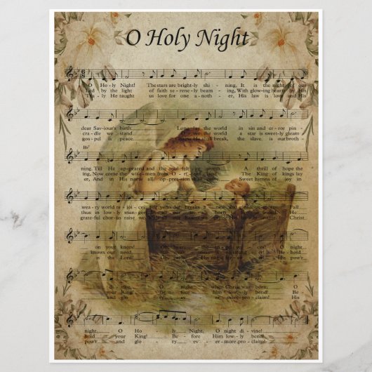 Papieren bladmuziek Art-O Holy Night (Voorkant)