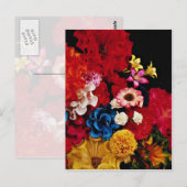 Papieren bloemen uit Mexico Briefkaart (Voorkant / Achterkant)