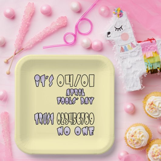 Papieren Bord (Feest)