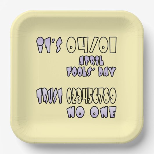 Papieren Bord (Voorkant)