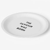 Papieren Bord - 9 - De Verlosser is geboren - Kers (Gekanteld)