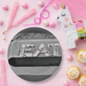 Papieren bord 9" rond (Feest)