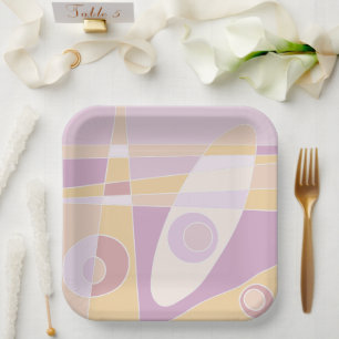 Papieren Bord Abstract surfpeach