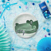 Papieren Bord-alligator Bordje (Feest)